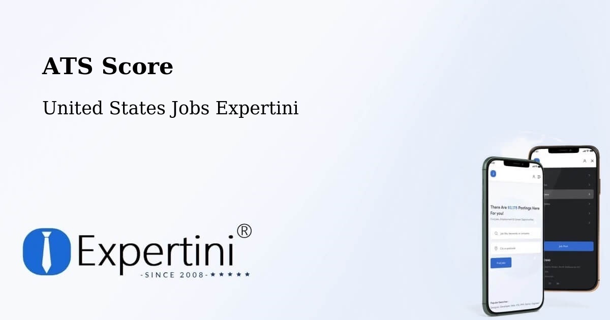 Resume ATS Score & Job Description Match Tool – Van - United States Jobs Expertini