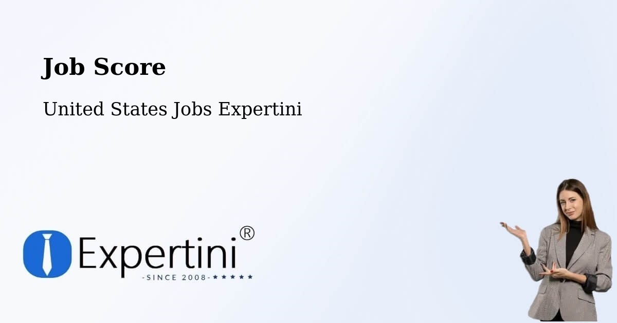 Job Score & Job Description Score Tool – Van - United States Jobs Expertini