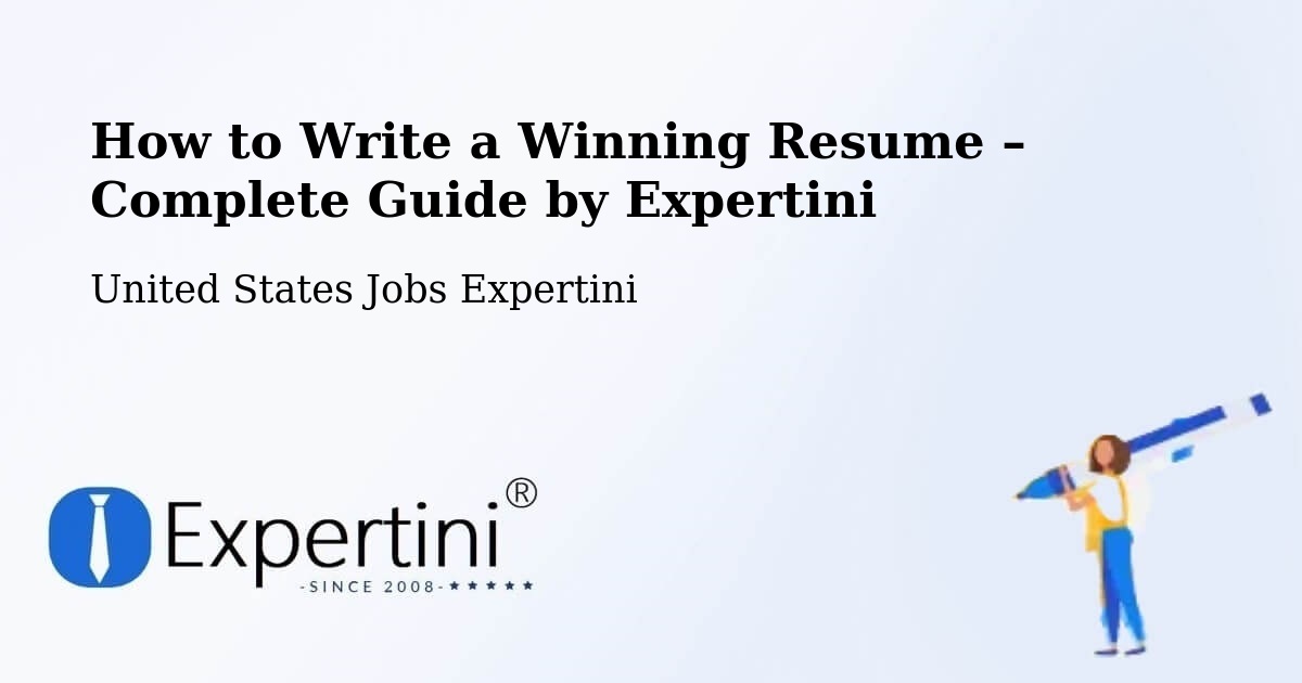 Resume Writing Guide for Job Seekers – Van - Van, United States Jobs Expertini
