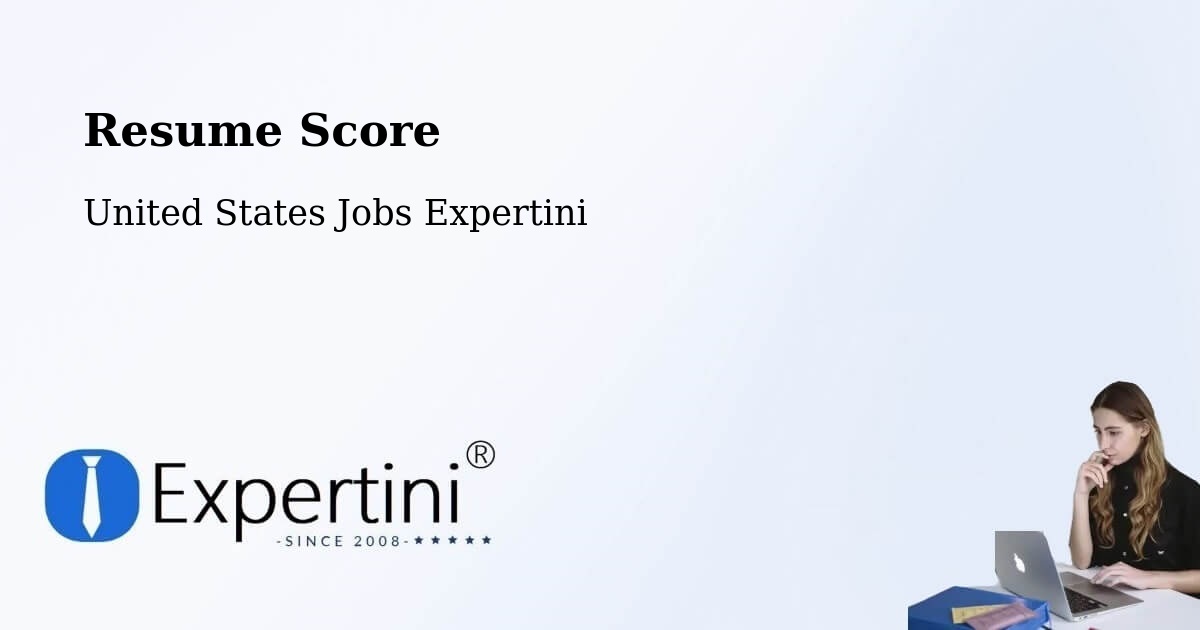 Resume Score & Job Description Match Tool – Van - United States Jobs Expertini